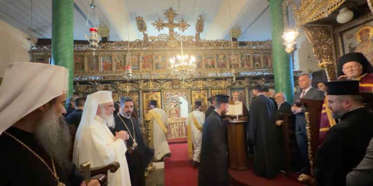 Болгарский и Румынский Патриархи прибыли на остров Имврос