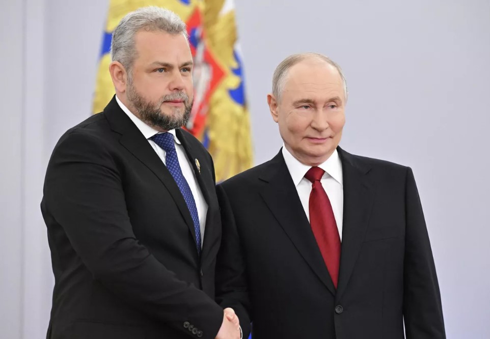 Владимир Путин и Алексей Заров