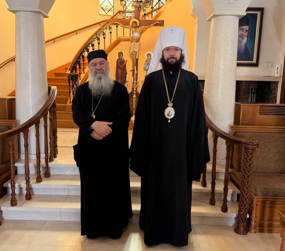 Председатель ОВЦС МП и митрополит Лимассольский Афанасий