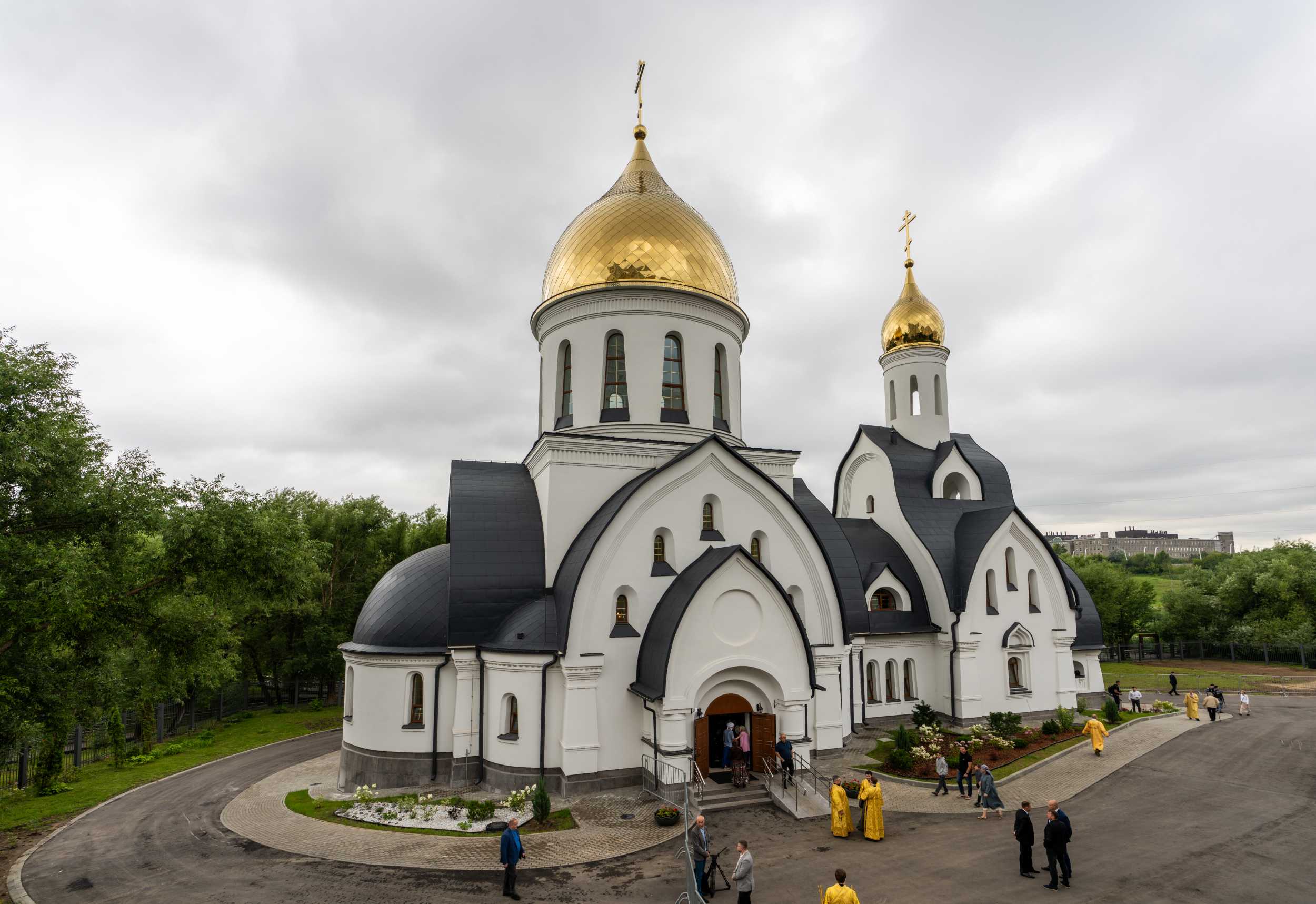 Предстоятель Русской Православной Церкви совершил освящение храма пророка Даниила на месте убиения священника Даниила Сысоева