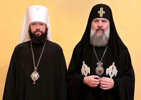Католикос-Патриарх всея Грузии Шио III принял митрополита Волоколамского Антония. Фото &ndash; ОВЦС МП