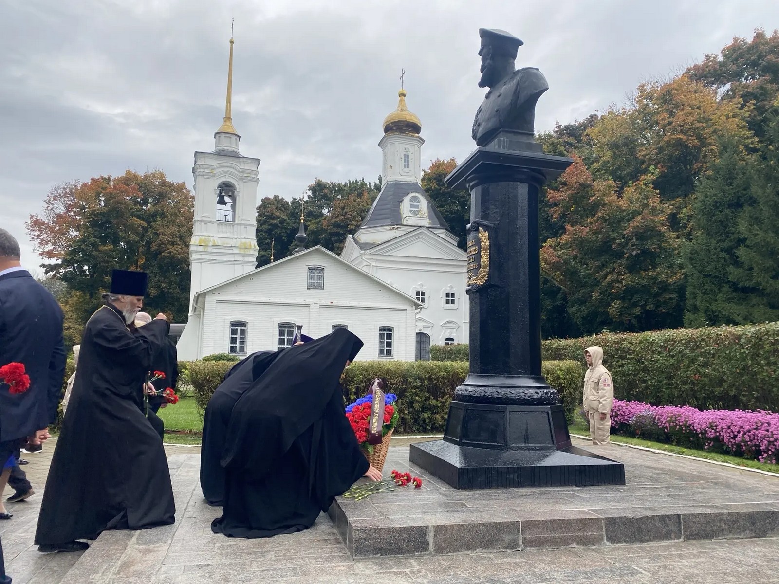 В селе Заборово Рязанской области прошли мемориальные торжества в память о генерале М.Д. Скобелеве. Фото &ndash; Скопинская епархия