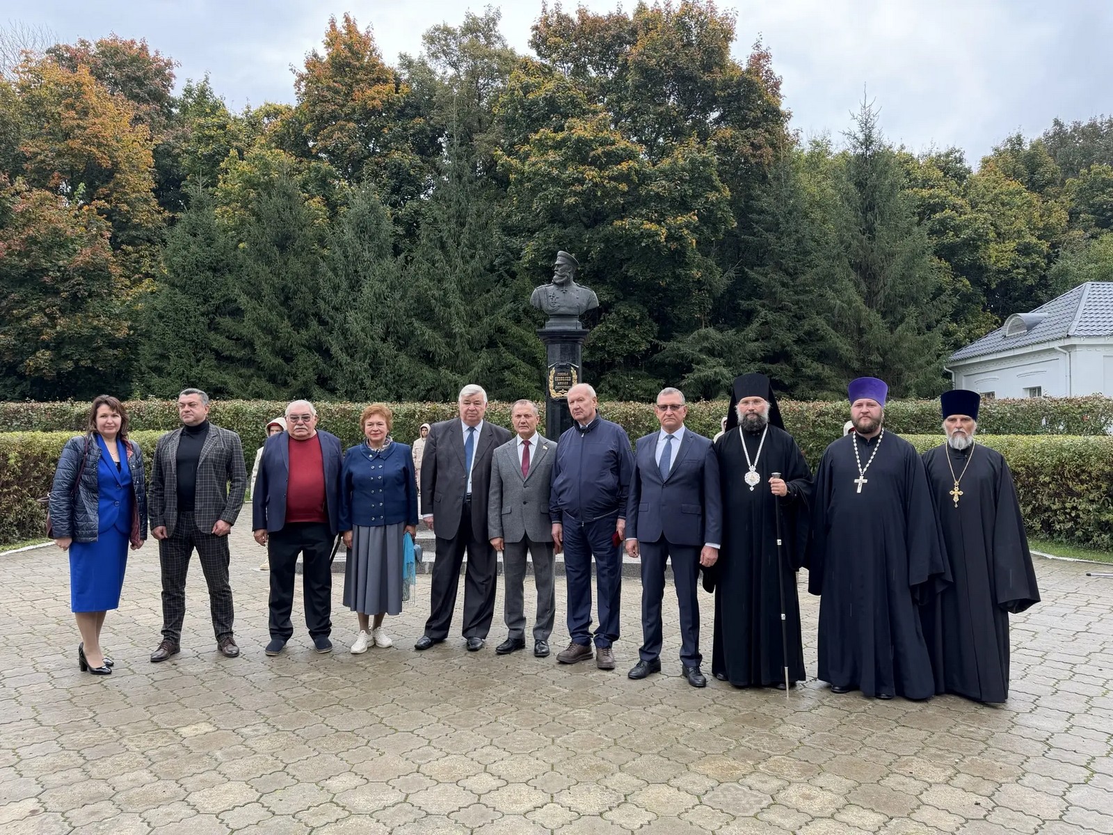 В селе Заборово Рязанской области прошли мемориальные торжества в память о генерале М.Д. Скобелеве. Фото &ndash; Скопинская епархия