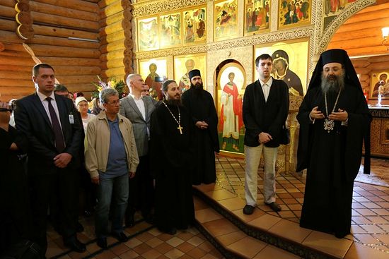 Прощальное слово митрополита Патрского Хризостома в Минске