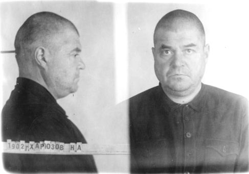 Отец Николай. Тюремная фотография