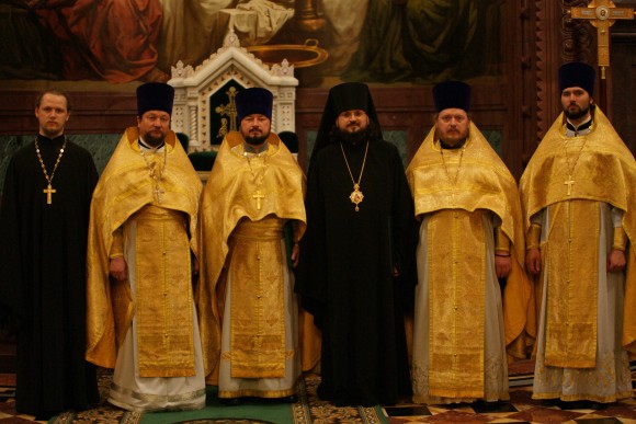 На хиротонии епископа Якутского и Ленского Романа
