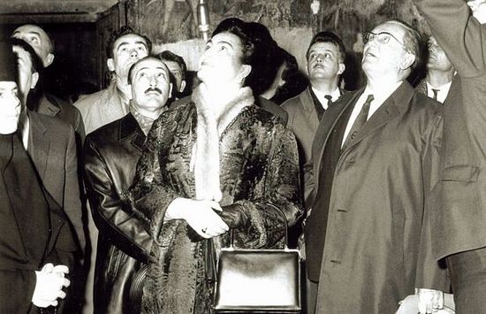 Иосиф Броз Тито и Йованка в Печской Патриархии. 1967 г.