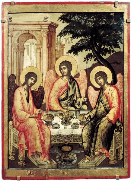 Святая Троица. С. Ушаков. 1671