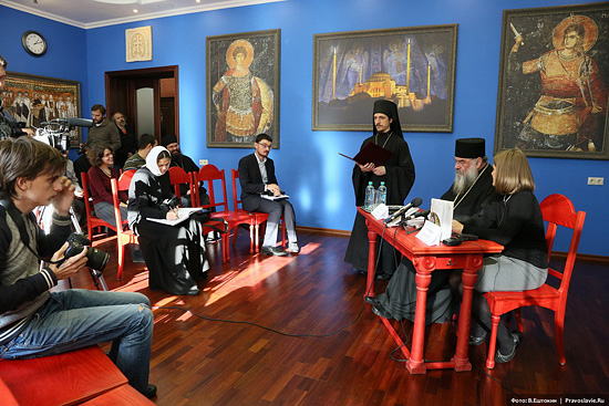 Презентация книги «Открытое сердце Церкви». Фото: В.Ештокин / Православие.Ru