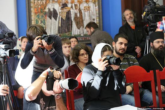 Презентация книги «Открытое сердце Церкви». Фото: В.Ештокин / Православие.Ru