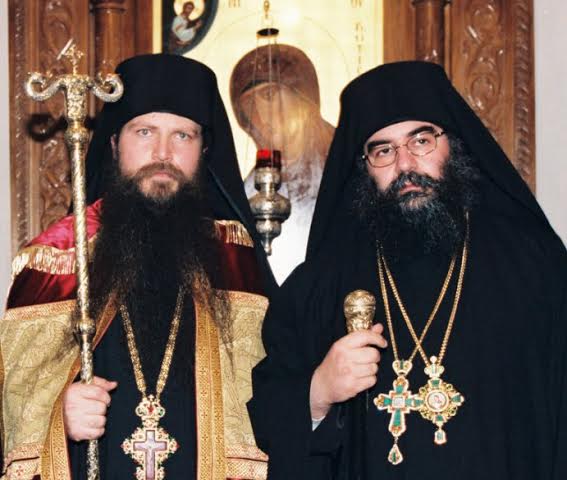 Игумен Арсений и митрополит Афанасий