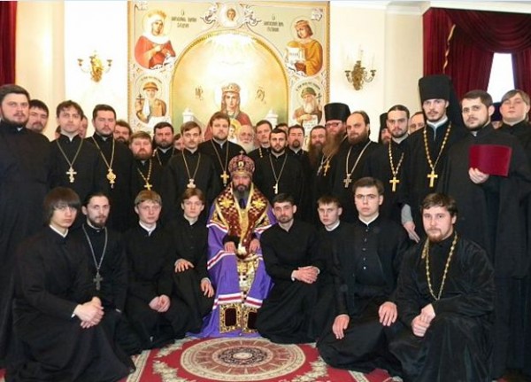С духовенством Тираспольской епархии