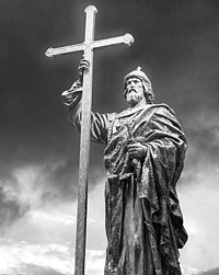 Памятник князю Владимиру, осеняющий град Москву крестом, будет воздвигнут на Боровицкой (фото: dar.histrf.ru)