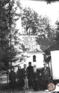 Пантелеимоновский монастырь в Хуст-Колесарово, 1940-е гг.