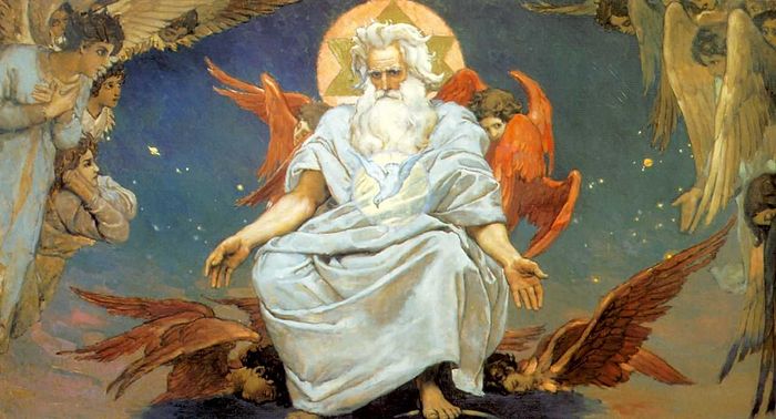 Бог Саваоф, В. М. Васнецов, 1885
