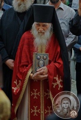 100-летний афонский старец Схиархимандрит Иеремия (Алёхин), игумен Русского на Афоне Пантелеимонова монастыря