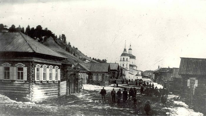 Покровская церковь села Самарово. Начало XX века.