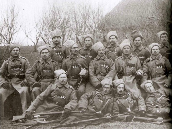 Георгиевские кавалеры 10-й кавалерийской дивизии.