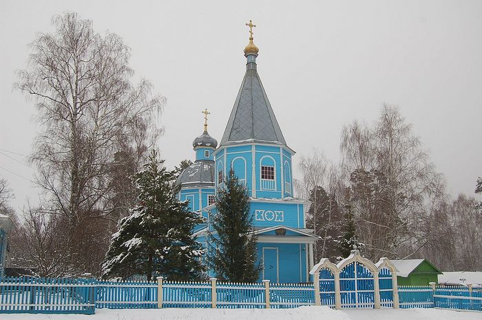 Сергиевская церковь в Эммануиловке Шацкого района Рязанской области