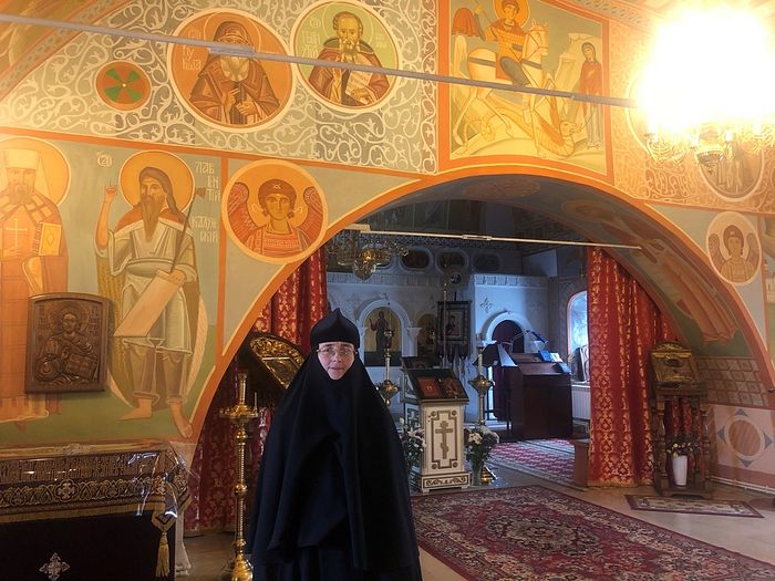 Монахиня Михаила (Осипова) в Свято-Успенском монастыре