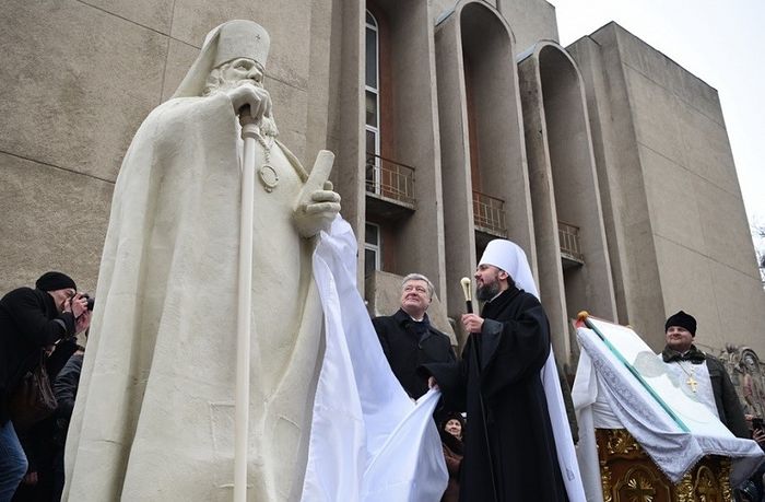 Открытие памятника Василию Липковскому в г. Черкассы, 18 января 2019 г.