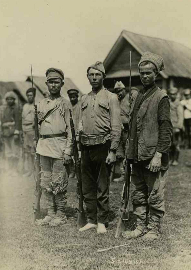 Солдаты-колчаковцы, 1919 год