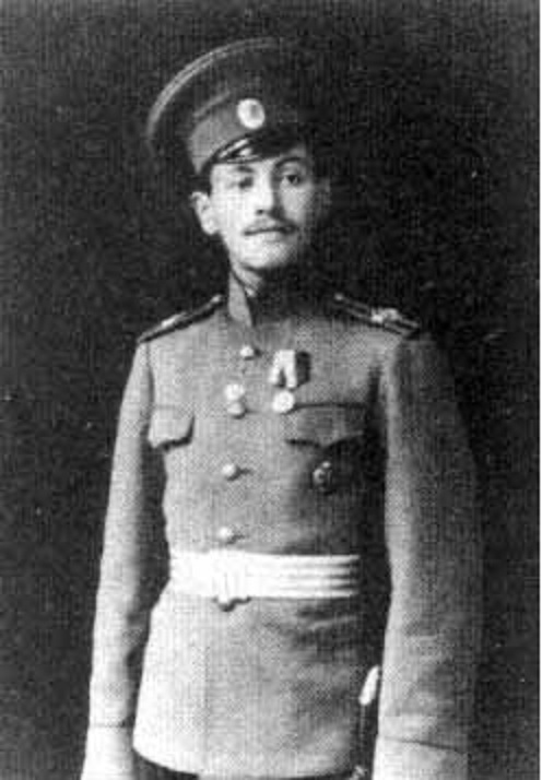 Пётр Колтышев (1894-1988) в период службы во 2-м стрелковом Финляндском полку.