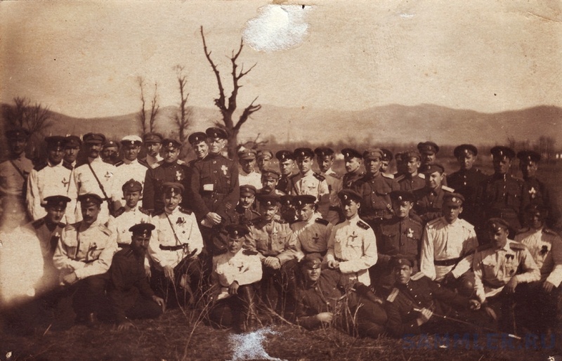 Коллективное фото участников Похода Яссы – Дон, 1918 г.